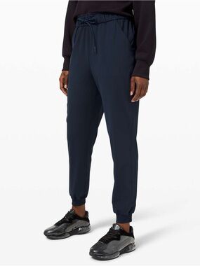 Lululemon Keep Moving Jogger True Navy Activewear Gym Yoga Athletic Size 14